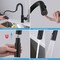 Kibi Circular Single Handle Pull Down Kitchen & Bar Sink Faucet with Soap Dispenser C-KKF2011MB-KSD100MB - alternate 9